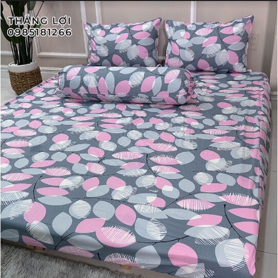 Drap Cotton 100% Thắng Lợi chính hãng Mẫu A591 IN LOGO THẮNG LỢI vệ sinh dễ dàng.