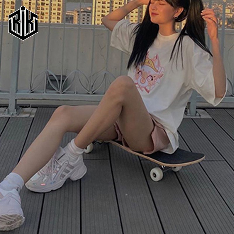 Áo phông form rộng ngắn tay unisex nam nữ oversize ATL135 | BigBuy360 - bigbuy360.vn