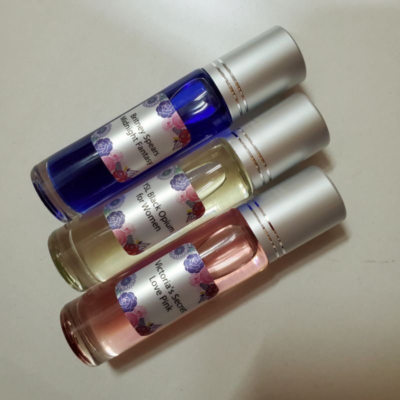 3 chai tinh dầu nước hoa Pháp