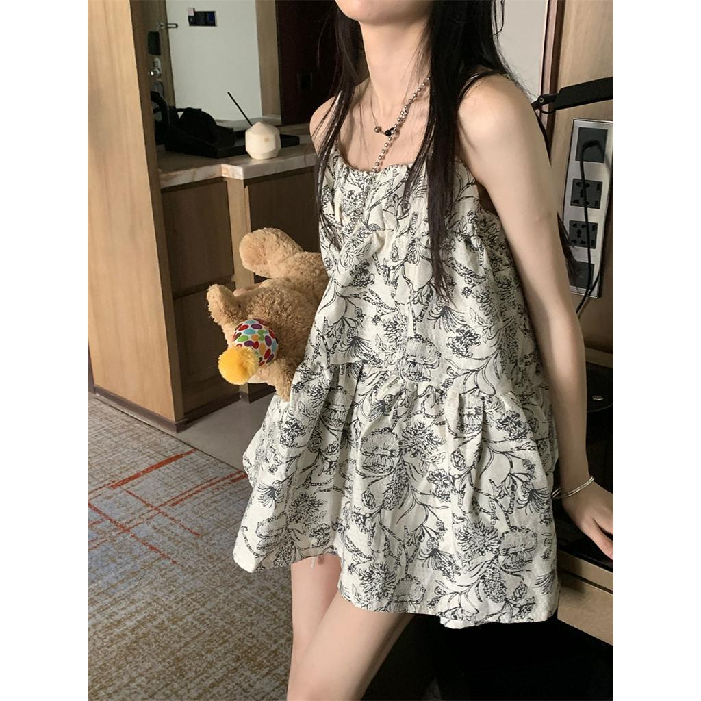 63702 Mùa Hè Sling Váy Ngắn