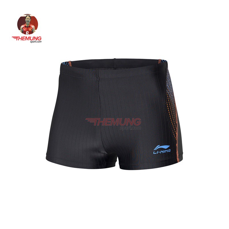 Quần Bơi Thể Thao Nam LiNing ASSP003-1 (Đen) | BigBuy360 - bigbuy360.vn