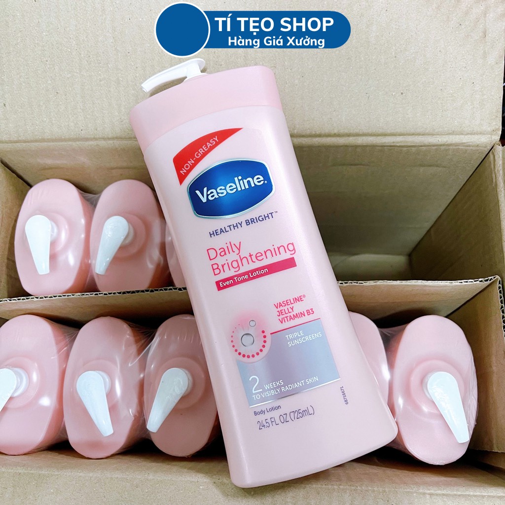 Sữa Dưỡng Thể Vaseline 725ml Trắng Da Healthy White UV Lightening Body Lotion