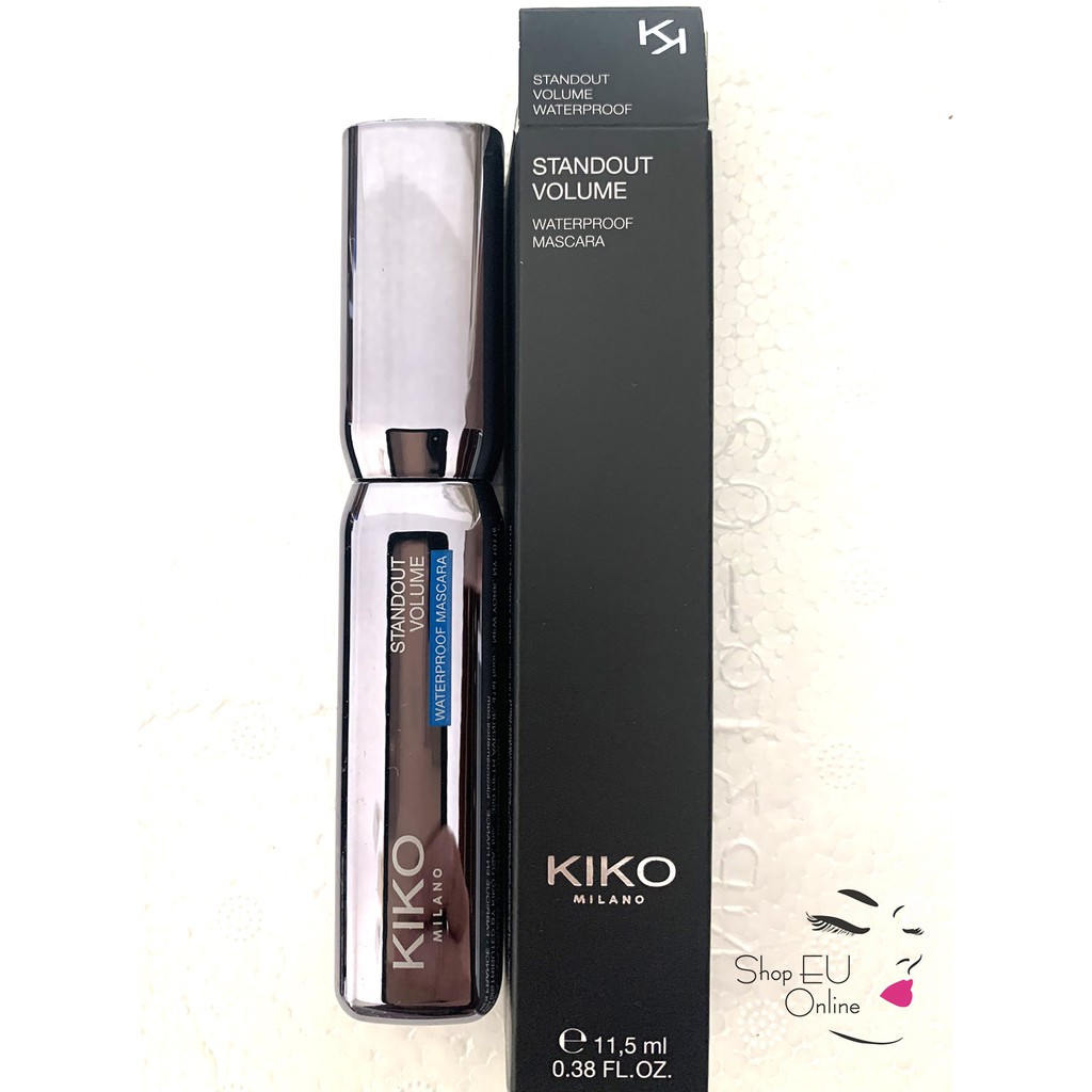 Mascara Kiko Dày Mi Chống Nước Standout Volume Waterproof Mascara Kiko Milano Italy