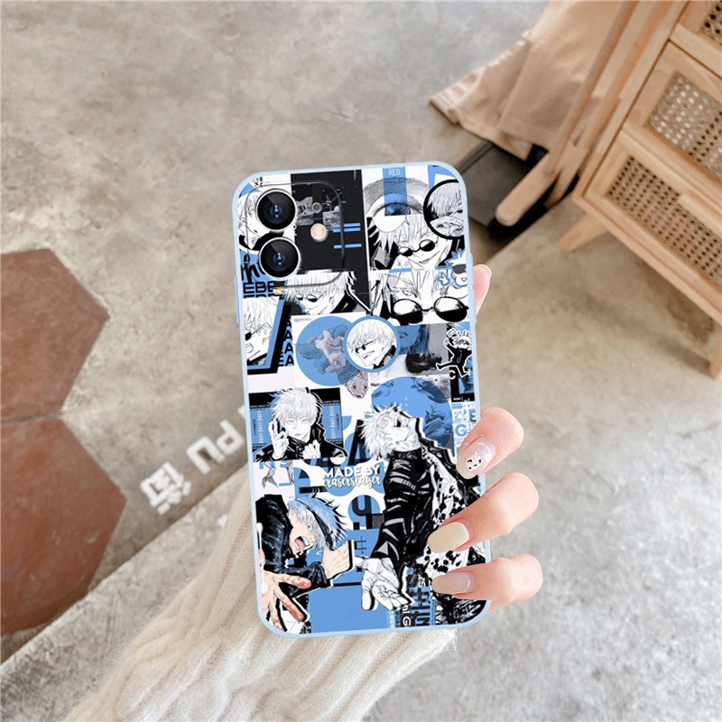 Ốp Điện Thoại Mềm Mặt Nhám Hình Nhân Vật Anime Cho OPPO F19 F17 F15 F11 F9 RENO 2/3/4/5/6/7 Pro 4F 5F F7 F5 Youth A1K Find X2 X3