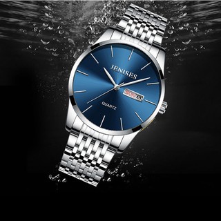 Đồng Hồ Nam JENISES JAPAN Máy QUARTZ Vỏ Thép Mặt Kính Sapphire Chống Xước Cao Cấp | BigBuy360 - bigbuy360.vn
