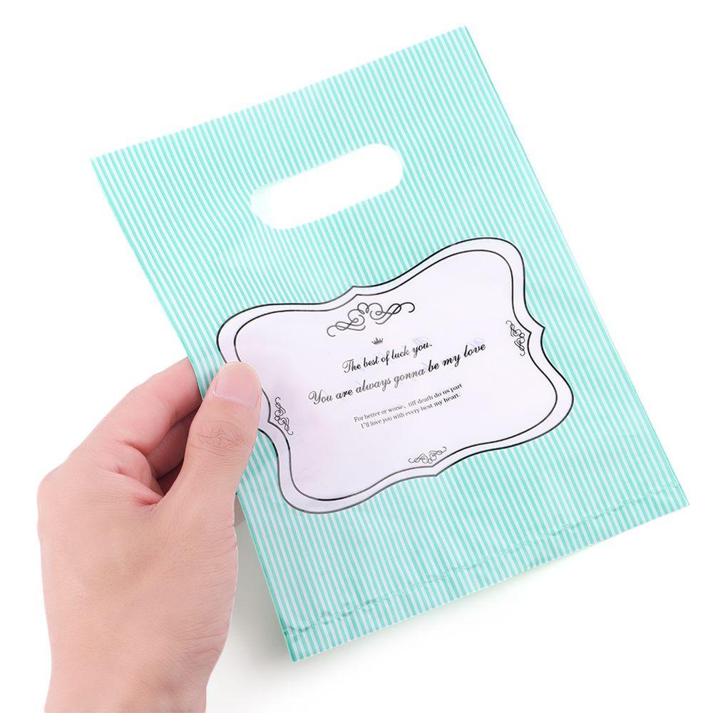 1 50 Túi Đựng Bánh Kẹo 15cmx20cm Có Tay Cầm