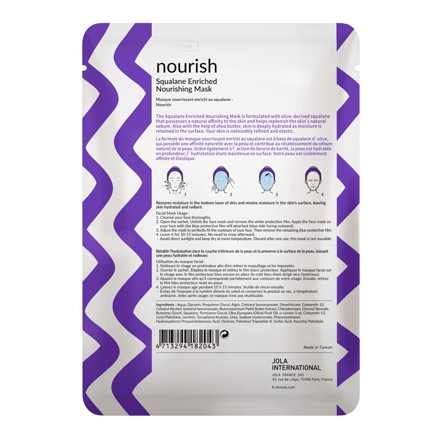 Mặt nạ phục hồi, nuôi dưỡng da Timeless Truth Mask - Nourish Squalane (30ml/miếng)