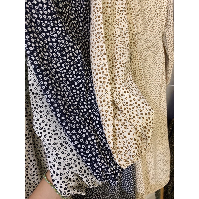 Váy hoa nhí cổ vuông dây đai eo tôn dáng Ulzzang style🌸 VKE9177 Hàng Quảng Châu | BigBuy360 - bigbuy360.vn