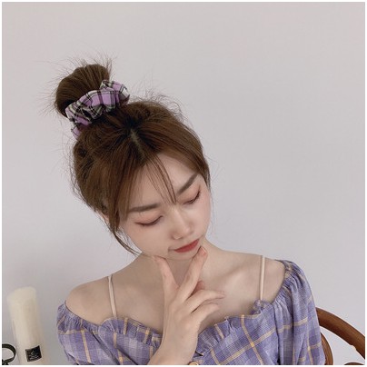 Dây Buộc Tóc, Cột tóc Scrunchies Co Giãn Thời Trang Nhiều Màu