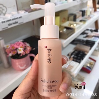 Sữa rửa mặt SULWHASOO GENTLE CLEANSING FOAM EX  50ml