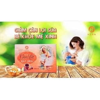 Trà gạo lứt hạt chia Hera