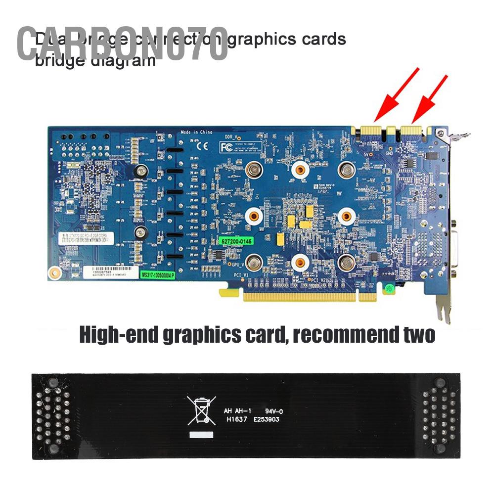 Cáp gpu cầu sli aiq -yp19124 nối hai card đồ họa tiện dụng