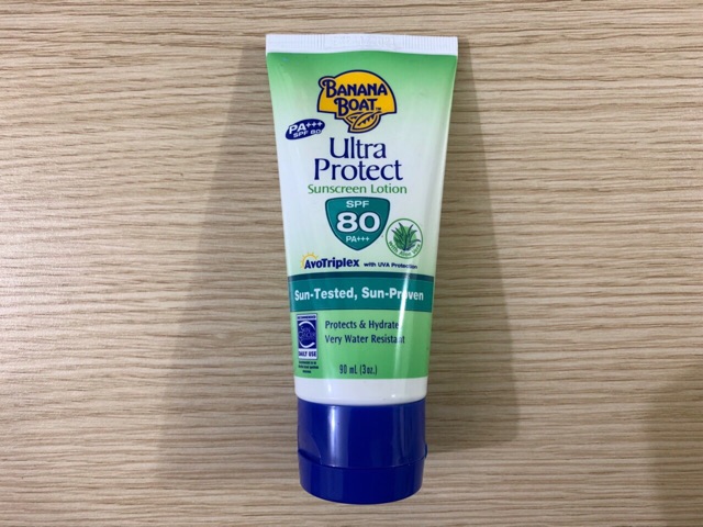 Kem Chống Nắng Banana Boat Ultra Protect SPF 80 - Có chứa Nha Đam (90ml)