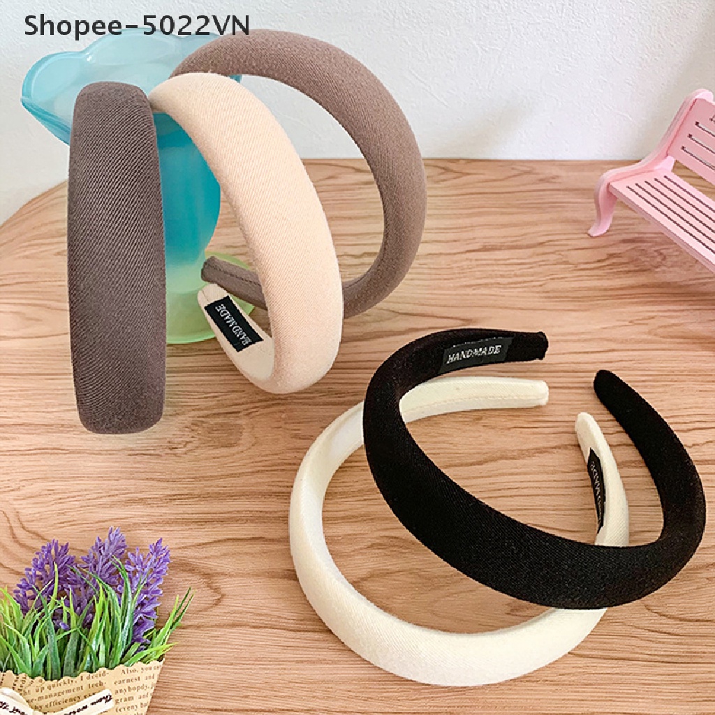 Băng Đô Cài Tóc Bằng Nhung Dày Thời Trang Cho Nữ Shopee-5022VN