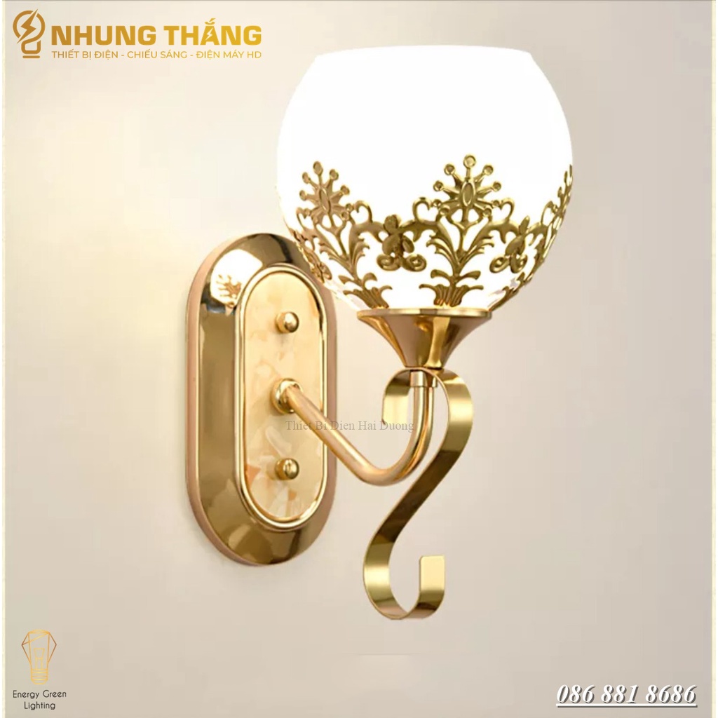 Đèn Gắn Tường Decor SJ-042 Trang Trí Nghệ Thuật Tô Điểm Thêm Vẻ Đẹp Tinh Tế Cho Căn Phòng - Tặng Kèm Bóng LED