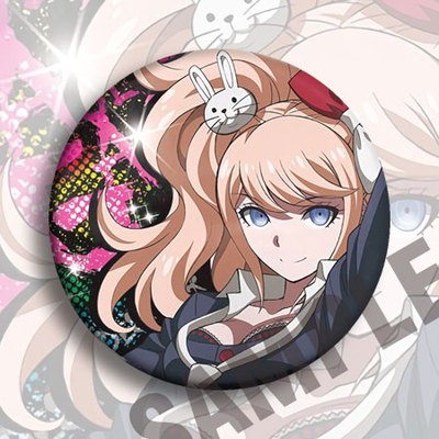 (m01) Huy hiệu cài áo IN HÌNH Danganronpa game chibi dễ thương tiện lợi