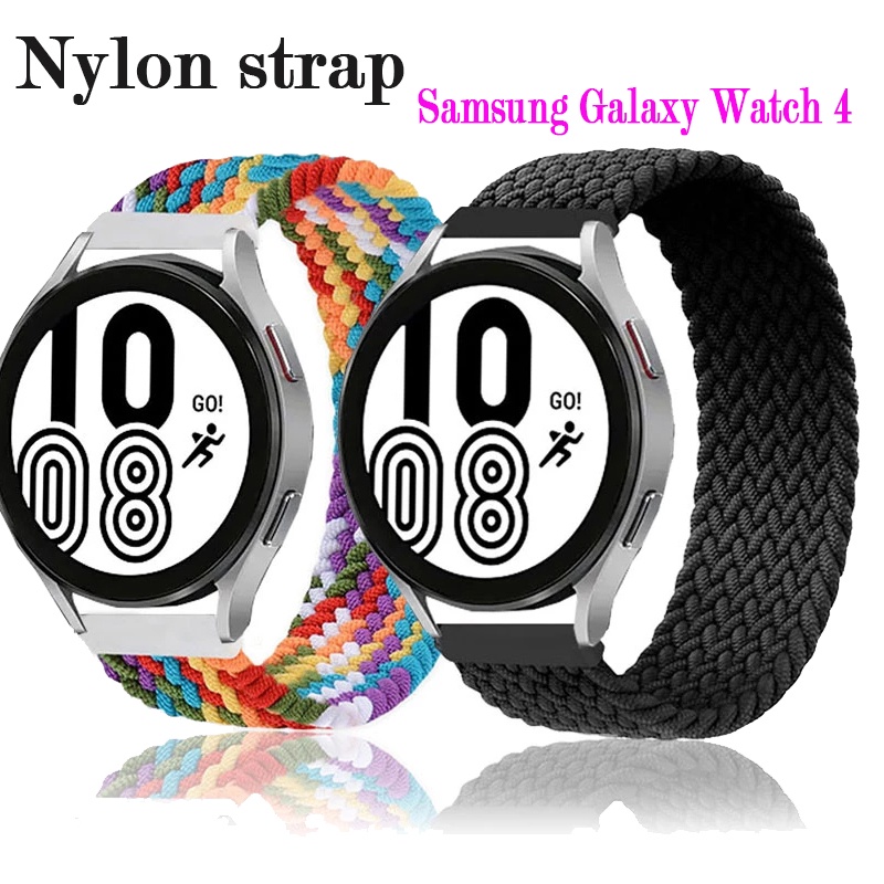Dây Đeo Bằng Nylon 20mm Cho Đồng Hồ Thông Minh Samsung Galaxy Watch 4 / 4 Classic 40 44mm 42 46mm