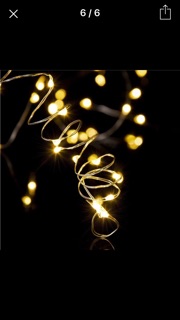 Đèn đom đóm (fairy light) 2m - nhiều màu