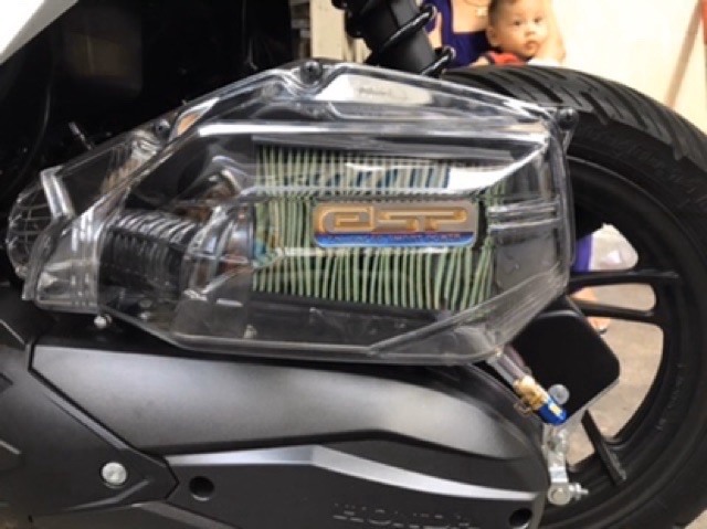 Pô E Trong Suốt Vario/Click/Airblade 2015 - 2021