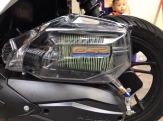 Pô E Trong Suốt Vario/Click/Airblade 2015 - 2021