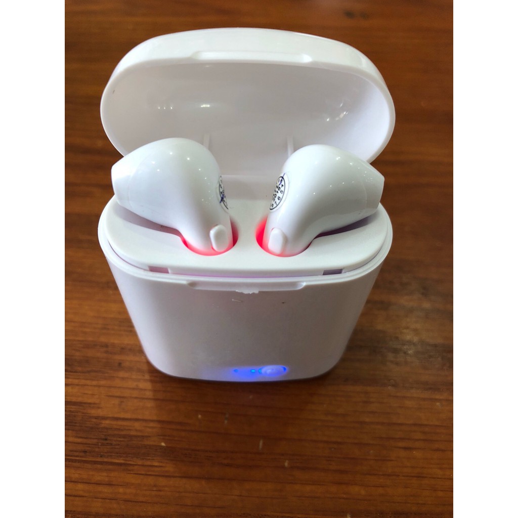 Tai Nghe Bluetooth Airpod i7S ✓ Âm thanh cực chất ✓ Tích hợp sạc trên hộp