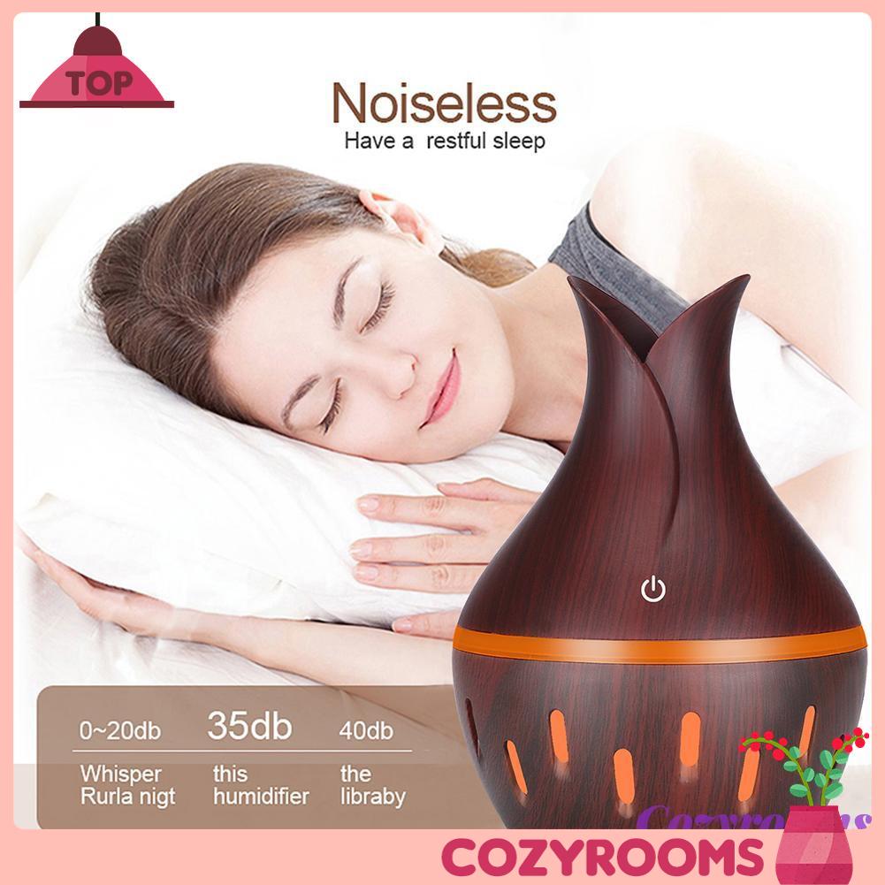 máy khuếch tán tinh dầu Tạo Ẩm Hình Cánh Hoa Dung Tích 300ml