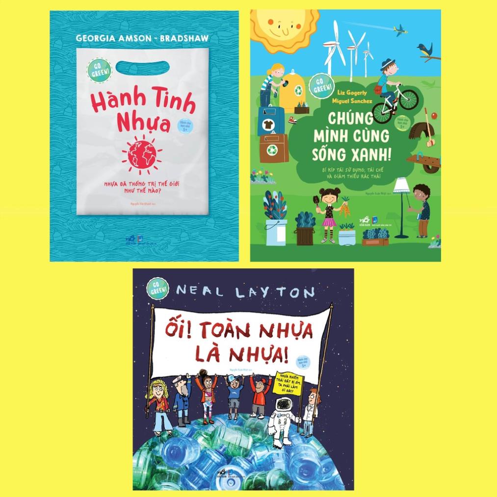 Sách - Bộ Go Green! (3 cuốn lẻ) - Nhã Nam