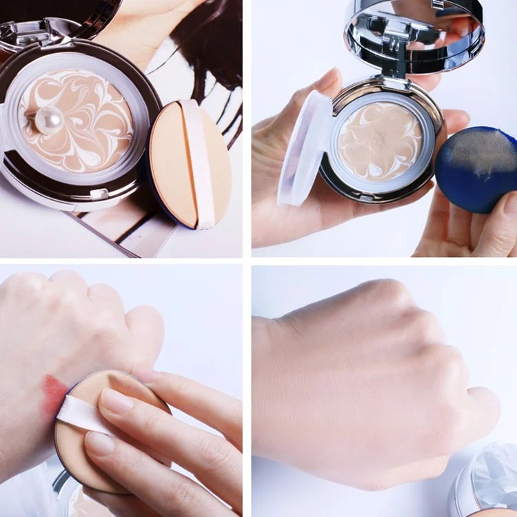 Phấn nền lạnh kim cương AGE 20's Essence Cover Pact Original Diamond Edition màu trắng | BigBuy360 - bigbuy360.vn