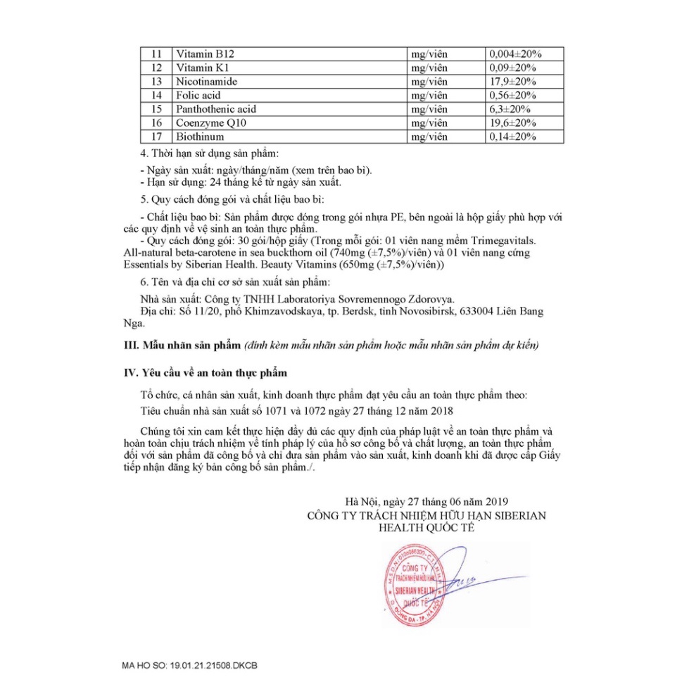 Thực phẩm bảo vệ sức khỏe Beauty box – 30 viên – Date T5/2023