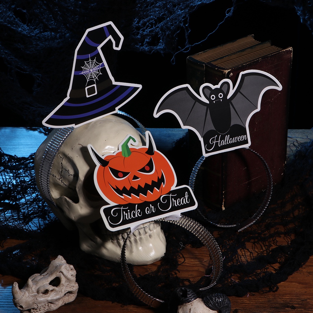 Set 6 Băng Đô Cài Tóc Phát Sáng Trong Tối Độc Đáo