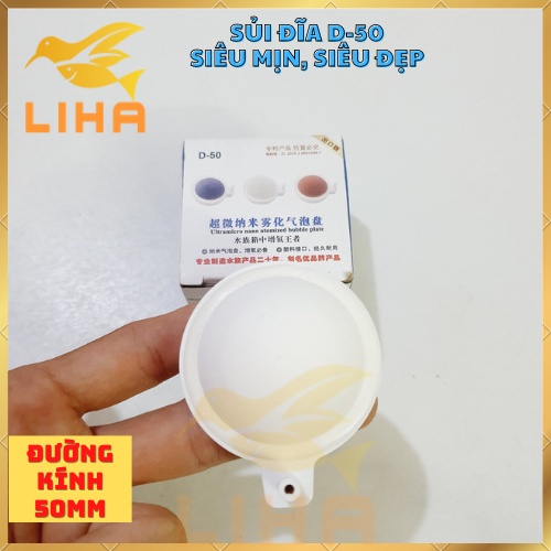 Sủi Đĩa Oxy Nano airstone Siêu Mịn, Siêu Đẹp - Đĩa Sủi Oxi Mịn Cho Bể Cá