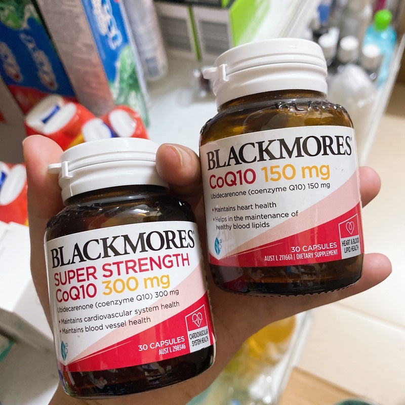 Viên Uống  Blackmores CoQ10 150mg & 300mg Úc Hỗ Trợ Sức Khoẻ Tim Mạch Chống Lão Hóa