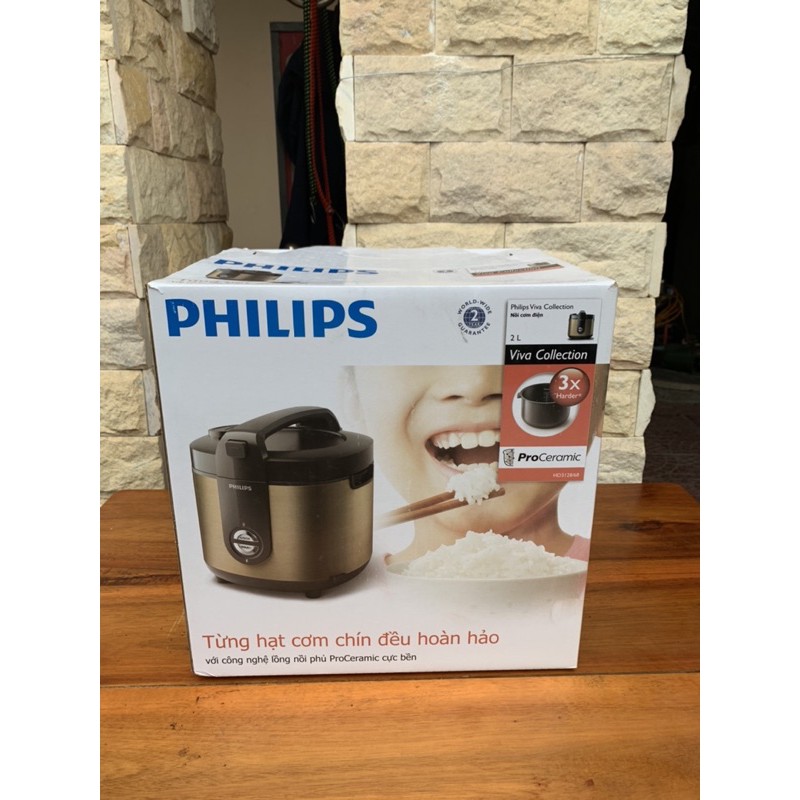 Nồi cơm điện Philips HD3128 - 2 lít