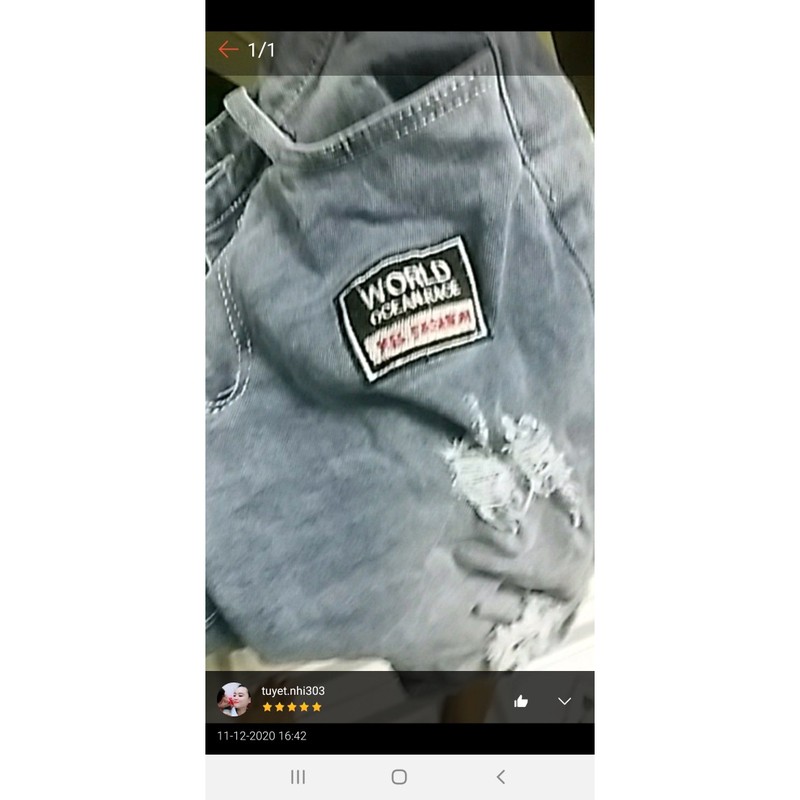 Quần Short Jean Nam  - Short Bò Ngố Cao Cấp DT07XM Vải Coton Co Dãn | BigBuy360 - bigbuy360.vn