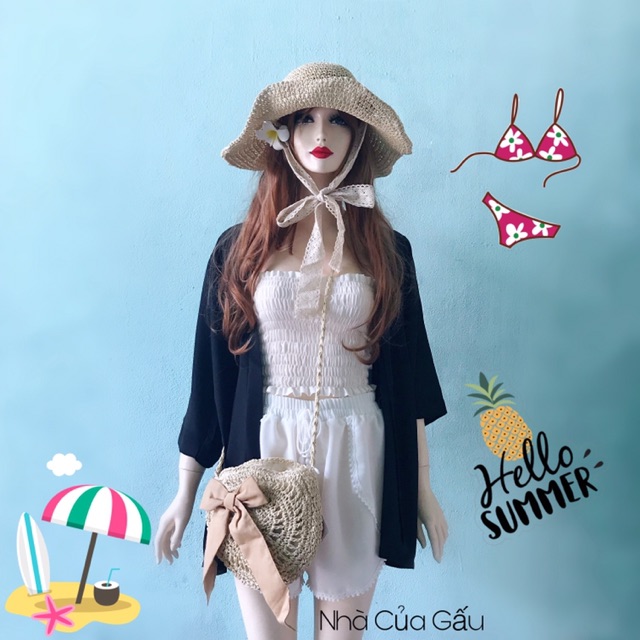 [ẢNH GẤU CHỤP] Khoác kimono trơn best seller | BigBuy360 - bigbuy360.vn