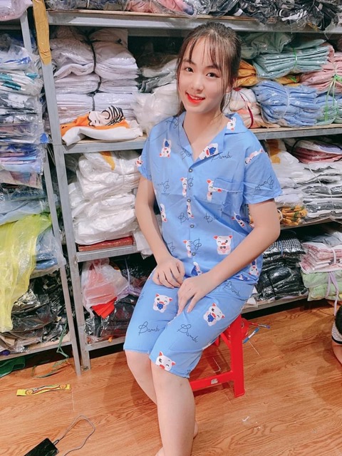 Bộ pizama ngố hình cute cực đáng yêu 😍FREESHIP😍 | BigBuy360 - bigbuy360.vn