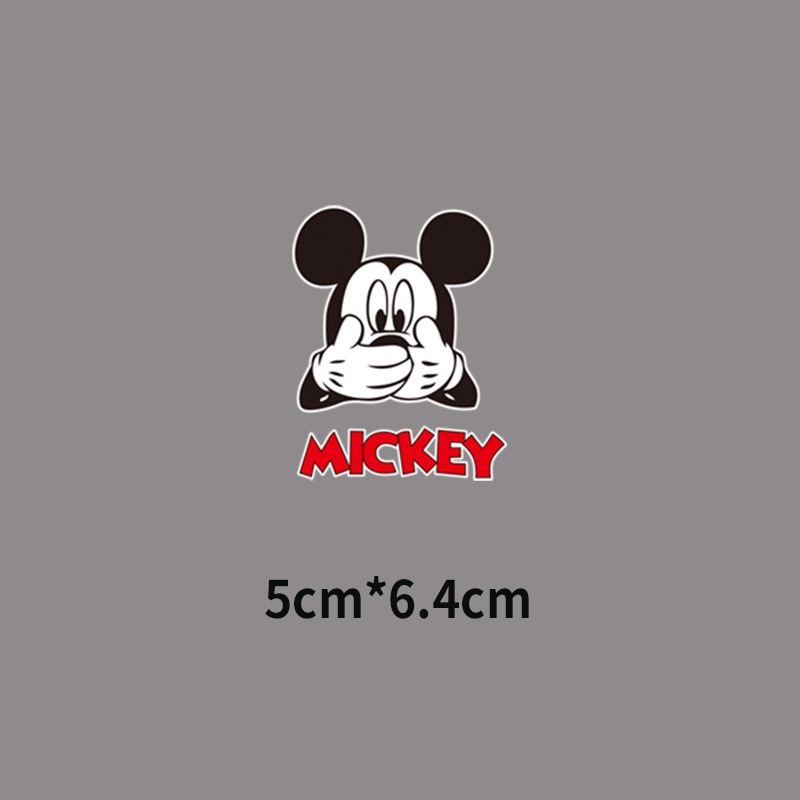 Miếng Dán Ủi Quần Áo Hình Vịt Donald/Chuột Mickey Minnie