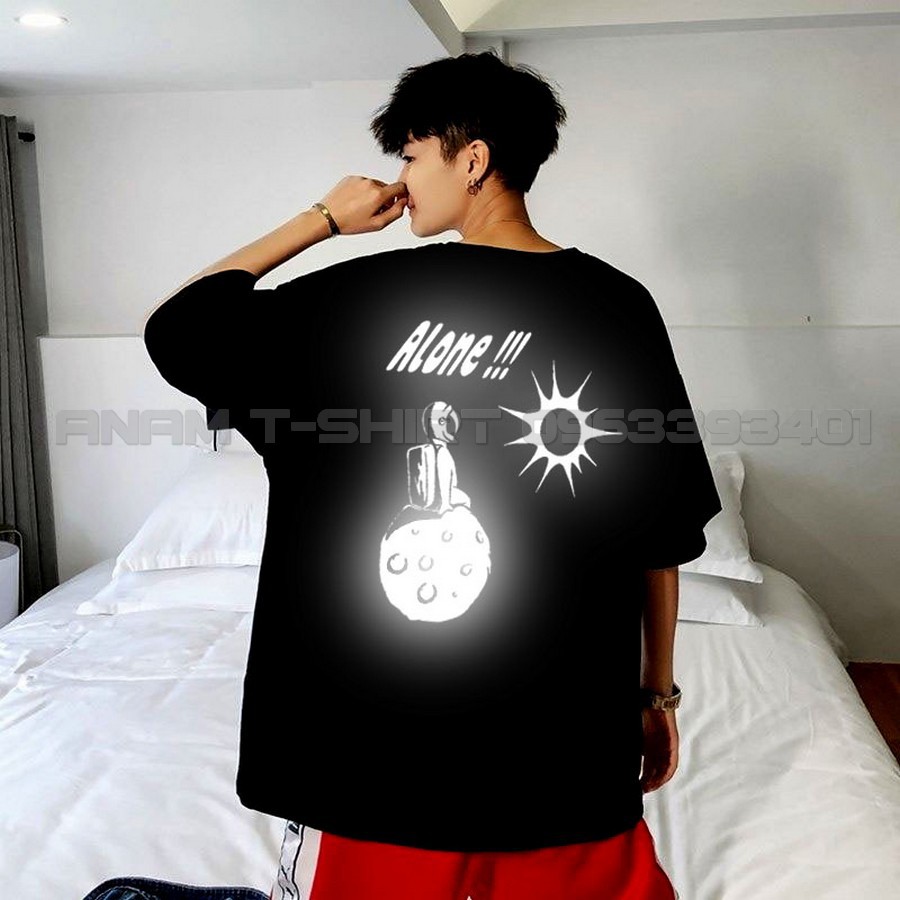 ÁO THUN PHẢN QUANG TAY LỠ NAM NỮ ALONE