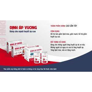 Định Áp Vương-Giúp Ổn Định Huyết Áp ⚡chính hãng⚡
