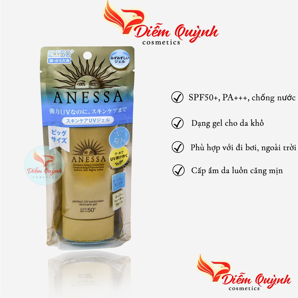 Kem chống nắng Anessa Perfect UV Sunscreen Skincare Milk SPF 50+ PA++++