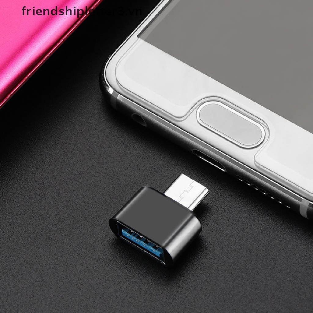 Set 2 Đầu Chuyển Đổi USB Type C Sang USB 2.0 OTG Chuyên Dụng