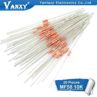 Set 20 Điện Trở Nhiệt Ntc Mf58 3950 B 10k Ohm 5%