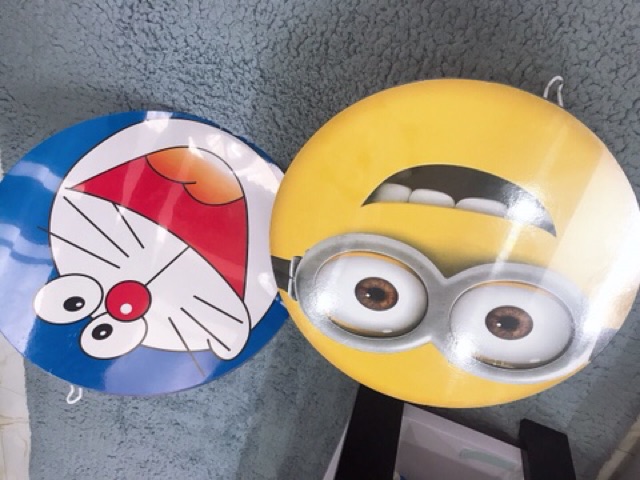 Bàn học gấp xếp hình mặt thú thanh lý- chỉ còn bàn minion