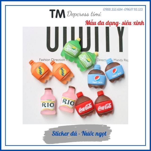 Sticker crocs được chọn mẫu, jibbitz gắn dép sục cross, charm crocs  cho Nam và nữ