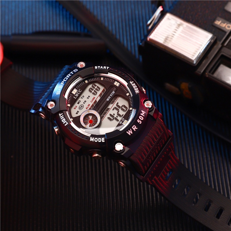 LWCC Đồng hồ kỹ thuật số thời trang đồng hồ chống nước | BigBuy360 - bigbuy360.vn