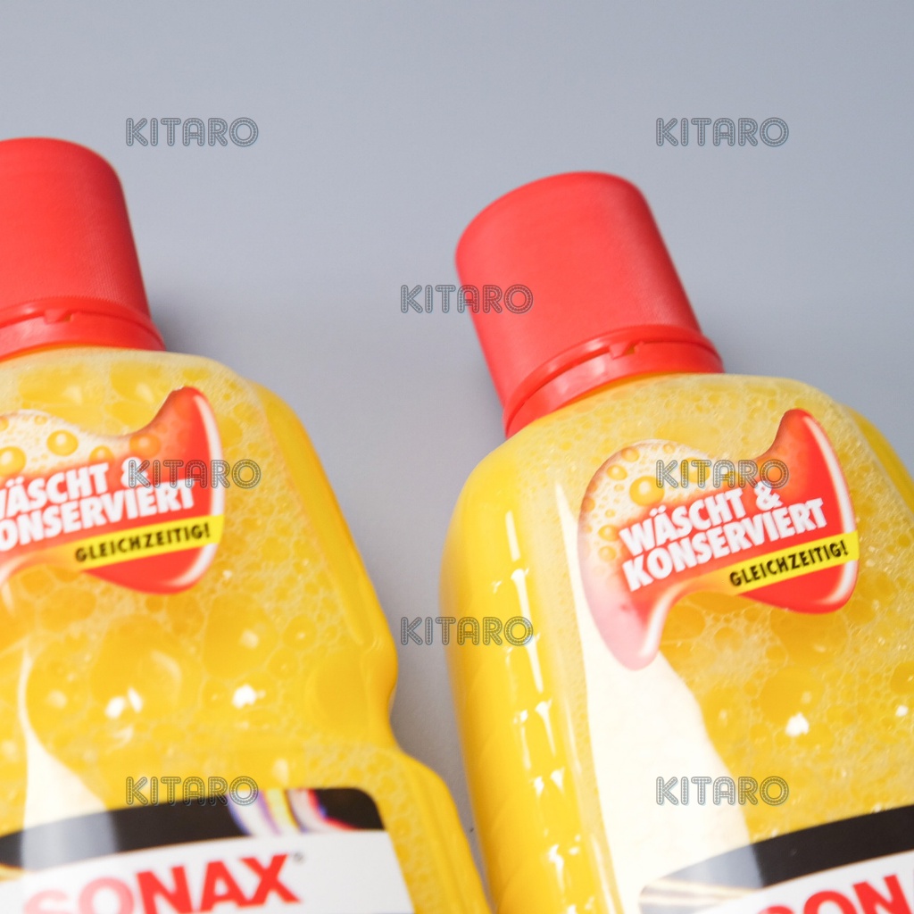 Nước Rửa Xe 2:1 SONAX Wash &amp; Wax (Rửa &amp; Wax bóng sơn) 1000ml