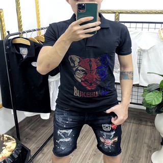 áo sói đính đá hai màu cực chất ( video cận sàn)