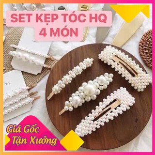 Set 4 kẹp tóc Hàn quốc xinh xắn