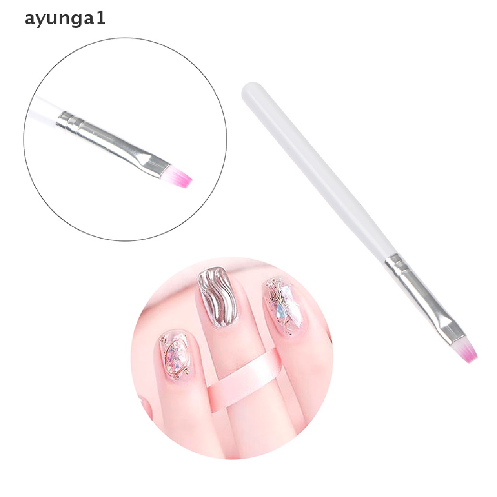 [ayunga1] 1PC Nail Art Brush Builder UV Gel Drawing Painting Brush Pen DIY Manicure Tool [new]
