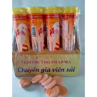 Viên sủi MULTIVITAMIN Trường Thọ Tub 20 viên sủi bọt bổ sung Vitamin cần thiết cho cơ thể